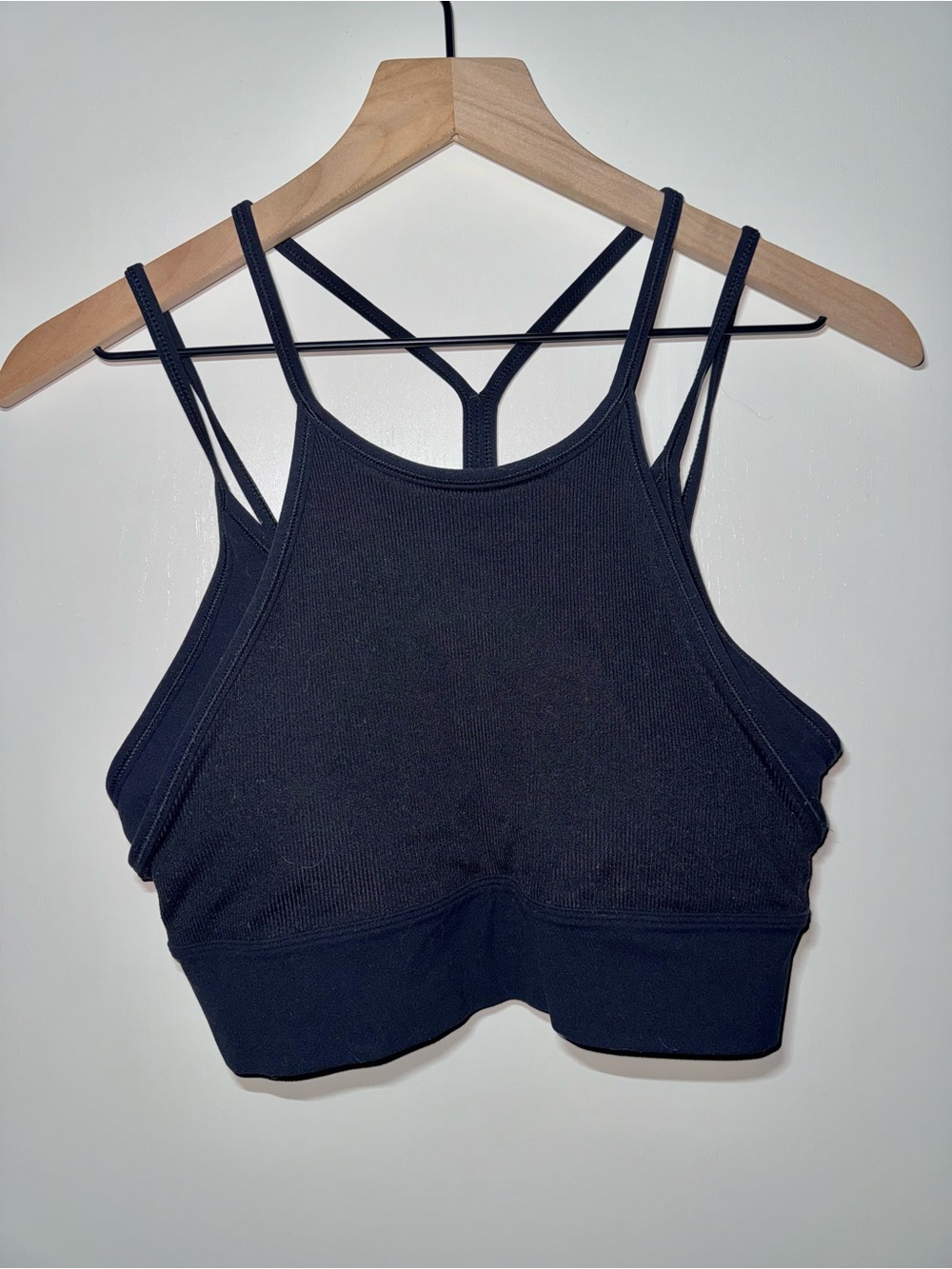 Nike Indy Longline Ribbed Light Support Sports Bra Women’s Size Large